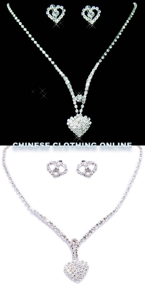 Bridal Necklace and Earrings Set