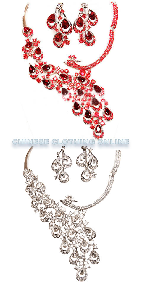 Bridal Necklace and Earrings Set