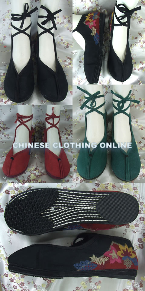 Embroidery Shoes w/ Lace