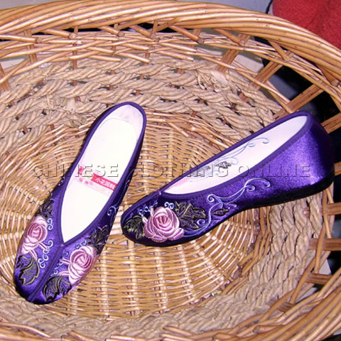 Mudan Peony Gege Embroidery Shoes (Multicolor)