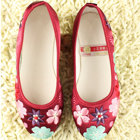Delicate Floral Embroidery Shoes (RM)