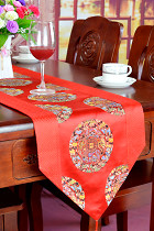 Chinese Ethnic Dragon Embroidery Table Runner (RM)