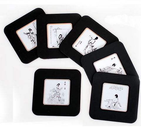 Chinese Ethnic Coaster (6 pcs)