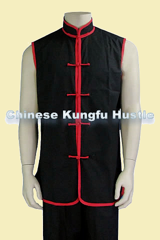 Mandarin Collar Kung Fu Majia/Vest