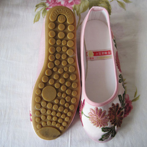 Delicate Floral Embroidery Shoes (RM)